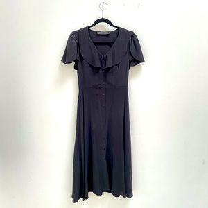 CHRISTY DAWN Daisy Dress in Black Silk